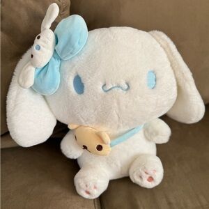 NWOT Sanrio Cinnamoroll 13” White Blue Plush Stuffed Animal Toy Anime Kuromi